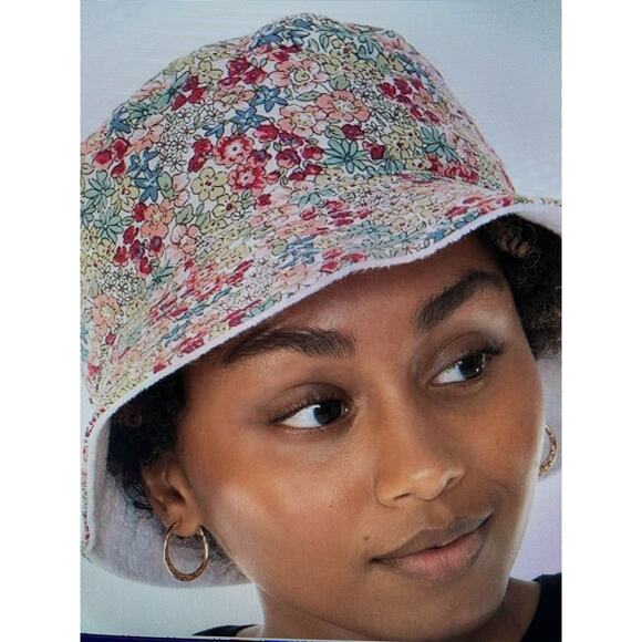 NWT Jenni reversible, hat, floral - Picture 1 of 4